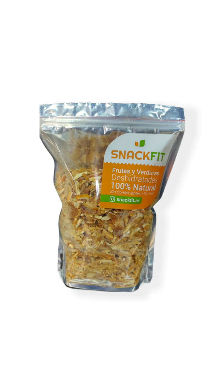 Naranja deshidratada en trocitos